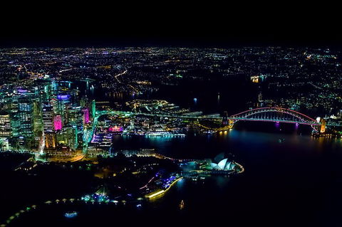 Fly By Night: Sydney Harbour Helicopter Tour - Darwin Holiday 2