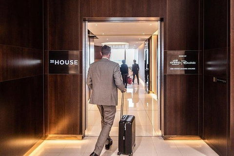 Sydney Airport Lounge - The House, Terminal 1 - Darwin Holiday 2