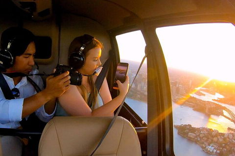 Private Sunset Helicopter Flight Over Sydney & Beaches For 2 Or 3 - 30 Minutes - Darwin Holiday 2