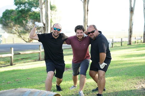 Hunter Valley Wine Barrel Rolling - Darwin Holiday 3