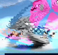 Gold Coast Tandem Parasail  V8 Jetboat Combo - 1 Location