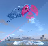 Gold Coast Parasail and 1.5hr Jetski Island Stop Safari Combo