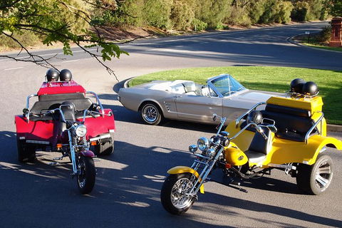Ultimate Barossa Adventure Day Tour For 2 - Combined Mustang Convertible-Trike - Darwin Holiday 0