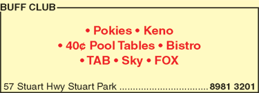 Buff Club - Darwin Holiday 4