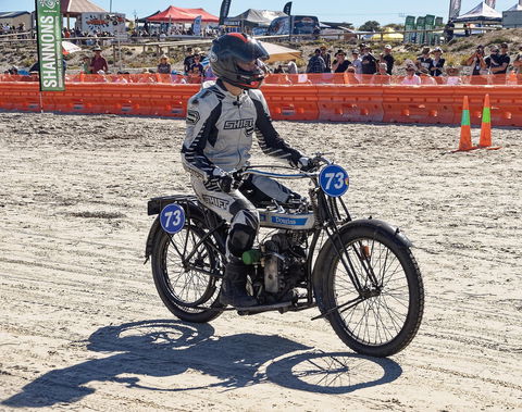 Sellicks Beach Historic Motorcycle Races - Darwin Holiday 2