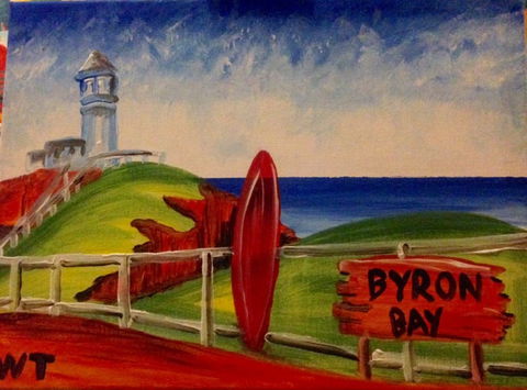 Brush And Sip Course: Australian Landscapes - Darwin Holiday 0
