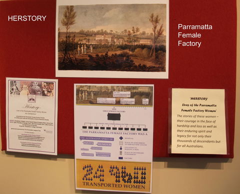 Convict Ladies Of The Female Factory  Exhibition At Lucas Gallery - Darwin Holiday 1