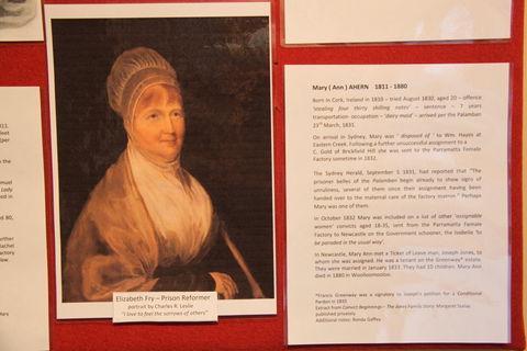 Convict Ladies Of The Female Factory  Exhibition At Lucas Gallery - Darwin Holiday 2