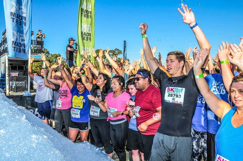 The 5K Foam Fest - Perth - Darwin Holiday 2