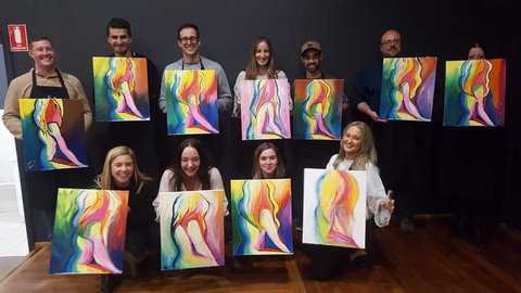 Paint And Sip Experience - Darwin Holiday 1