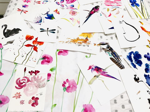 Three Hour Japanese Brushstroke Painting - Darwin Holiday 0