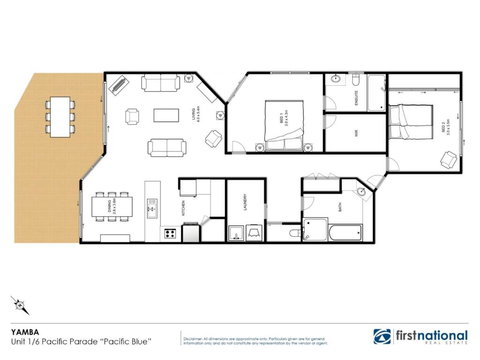 Blue Pacific 1 Across The Road From Pippi Beach - Darwin Holiday 1