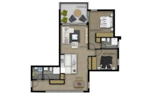 Stunning Liverpool 2Bed 2Bath Apartment With Breathtaking Views! 1 Month Stays Available - Darwin Holiday 3