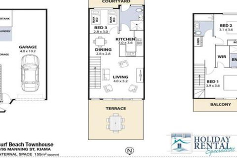 Surf Beach Townhouse - Darwin Holiday 4