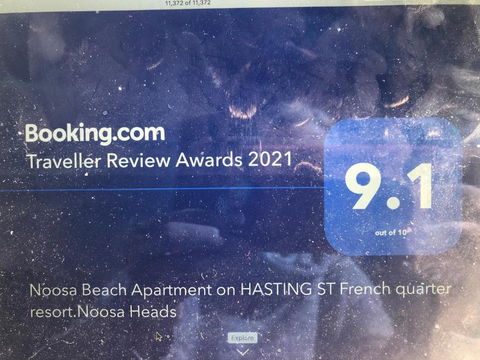 Noosa Beach Apartment On HASTING St. French Quarter Resort.Noosa Heads - Darwin Holiday 1