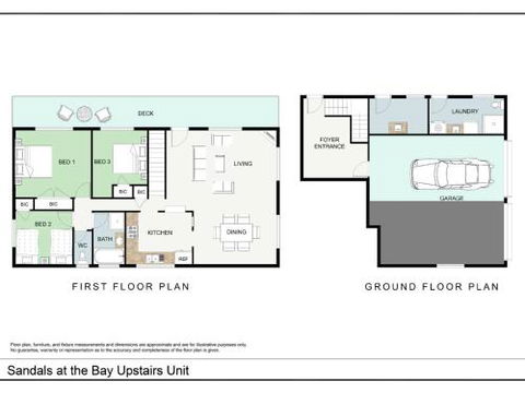 Sandals At The Bay Upstairs Unit Sleeping Six 4pm Check Out Sundays - Darwin Holiday 1