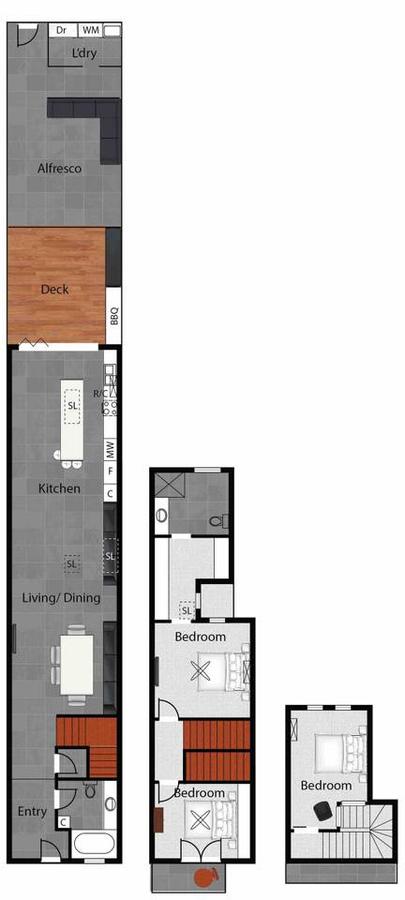 3 Storey Home Close Walk To Fox Studios SCG & City - Darwin Holiday 22
