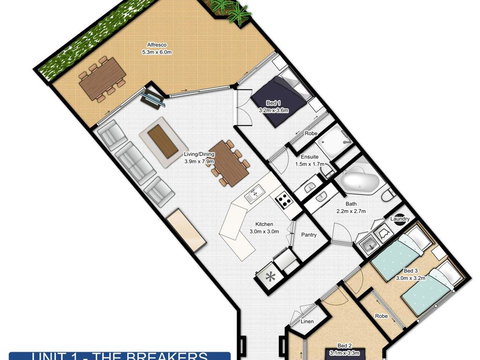 Breakers Block 1 Unit 1- Pool In Complex - Across The Road From The Beach - Darwin Holiday 2
