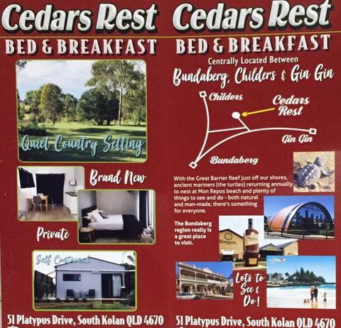 Cedars Rest Bed & Breakfast - Darwin Holiday 1