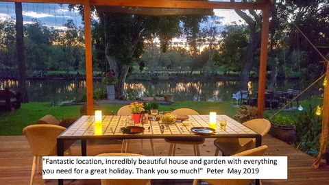Januce - Delightful River Front House In Urunga - Darwin Holiday 0