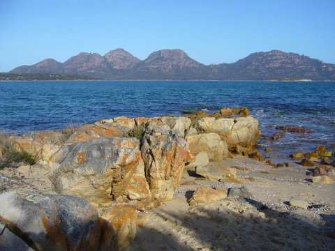 Freycinet Panorama - Darwin Holiday 20