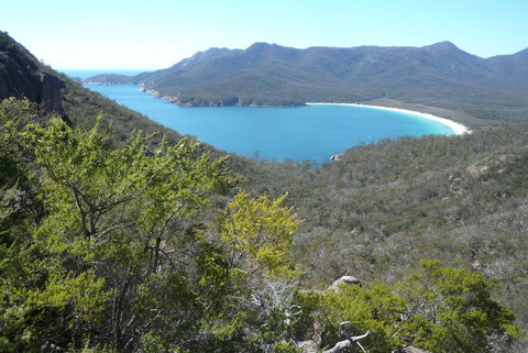 Freycinet Panorama - Darwin Holiday 19