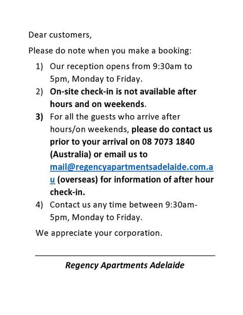 Regency Apartments Adelaide - Darwin Holiday 3