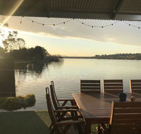 Shack built over the Murray River - Darwin Holiday