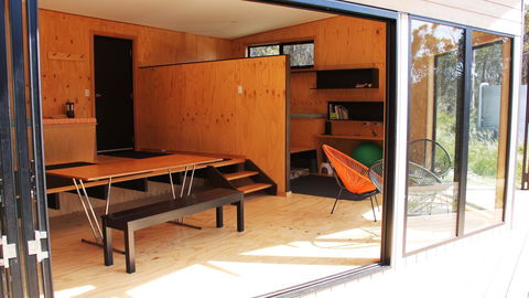 BAY OF FIRES ECO HUT Off Grid Experience At Binalong Bay - Darwin Holiday 2