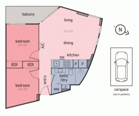 2Bedroom Apartment With Views In Docklands Next To CBD & Marvel Stadium - Darwin Holiday 15