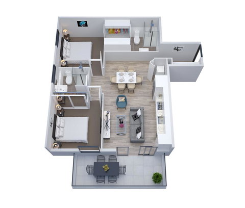 Manhattan Apartments - Caulfield North - Darwin Holiday 1