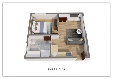 1 Bedroom Apt With Air-Conditioning In Plympton - Darwin Holiday 3