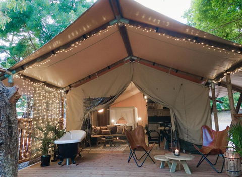 Castlemaine Gardens Luxury Safari Tents - Darwin Holiday 3