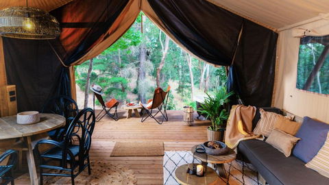 Castlemaine Gardens Luxury Safari Tents - Darwin Holiday 1