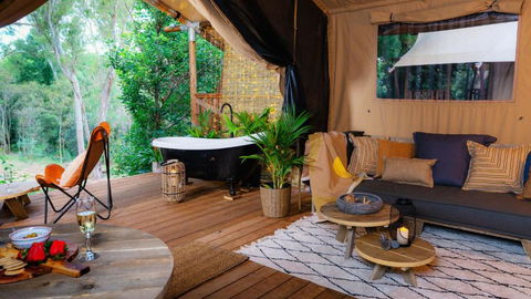 Castlemaine Gardens Luxury Safari Tents - Darwin Holiday 2