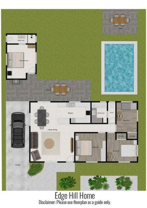 Edge Hill Serenity - Space, Privacy, Outdoors - Darwin Holiday 1