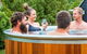 Heritage Log Cabin And Garden W Outdoor Hot Tub - thumb 1