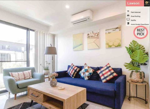 Modern & Quiet 2BR Townhouse With Free Parking - Darwin Holiday 0