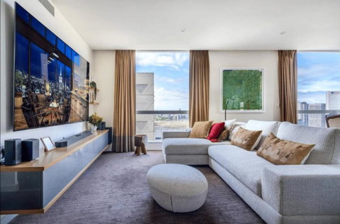 NY Vibes In Melb Parking 2 Cars 39th Flr Views - Darwin Holiday 1