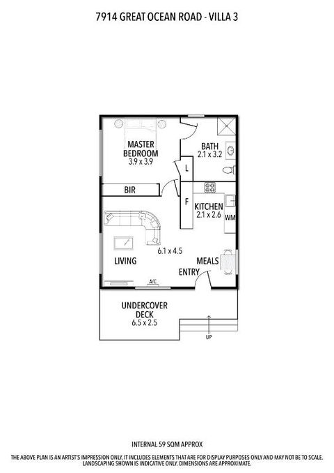 Otway Coastal Villas, 1 Bedroom Villa. - Darwin Holiday 3