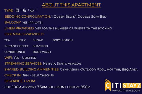 Perfectly Located Modern Apartment - Canberra CBD - Darwin Holiday 2
