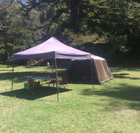 Basin Ku-ring-gai Campsite Set Up - Darwin Holiday