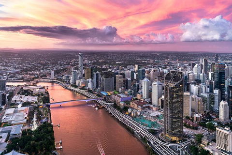 Brisbane City - Private Helicopter Sunset Flight - 25min - Darwin Holiday 4
