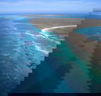 Pink Lake  Abrolhos Islands Scenic Flight - Darwin Holiday