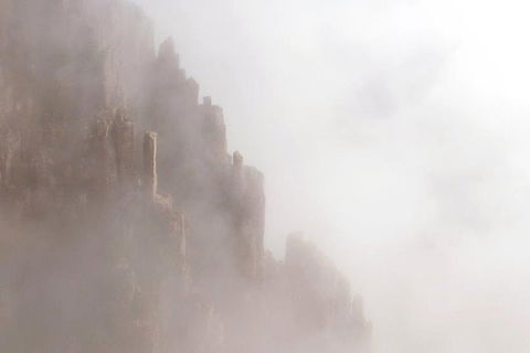 100 Metre Abseil Mount Wellington Hobart - Darwin Holiday 1