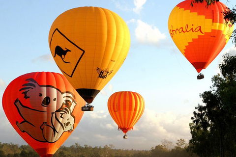 Natural Bridge & Springbrook Waterfalls Tour + Hot Air Balloon With Breakfast - Darwin Holiday 0