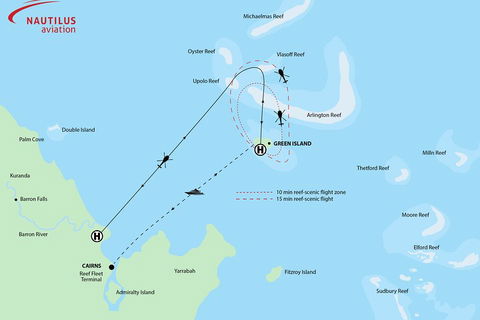 Fly To Green Island - Cruise Return - Darwin Holiday 0