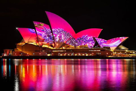 Vivid 90-Minute Sydney Harbour Small Group Catamaran Cruise - Darwin Holiday 1