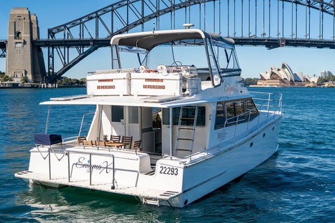 Vivid 90-Minute Sydney Harbour Small Group Catamaran Cruise - Darwin Holiday 4