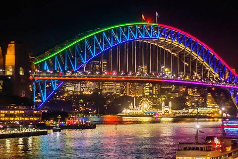 Vivid 90-Minute Sydney Harbour Intimate Catamaran Cruise With Canapes - Darwin Holiday 0